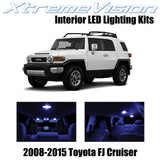 XtremeVision Interior LED for Toyota FJ Cruiser 2008-2015 (4 Pieces) Blue Interi