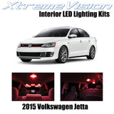 XtremeVision Interior LED for Volkswagen Jetta 2015+ (9 Pieces) Red Interior LED