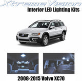 Xtremevision Interior LED for Volvo XC70 2008-2015 (10 Pieces) Cool White Interior LED Kit + Installation Tool