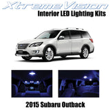 XtremeVision Interior LED for Subaru Outback 2015+ (12 Pieces) Blue Interior LED