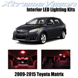 XtremeVision Interior LED for Toyota Matrix 2009-2015 (6 Pieces) Red Interior LE