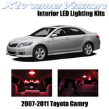 XtremeVision Interior LED for Toyota Camry 2007-2011 (12 Pieces) Red Interior LE