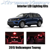 XtremeVision Interior LED for Volkswagen Toureg 2015+ (5 Pieces) Red Interior LE