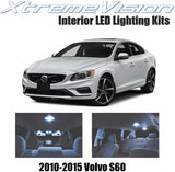 Xtremevision Interior LED for Volvo S60 2010-2015 (8 Pieces) Cool White Interior LED Kit + Installation Tool