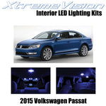 XtremeVision Interior LED for Volkswagen Pasat 2015+ (9 Pieces) Blue Interior LE