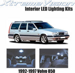 XtremeVision Interior LED for Volvo 850 1992-1997 (10 Pieces) Cool White Interior LED Kit + Installation Tool