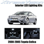 XtremeVision Interior LED for Toyota Celica 2000-2005 (4 Pieces) Pure White Inte