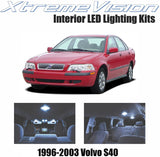 Xtremevision Interior LED for Volvo S40 1996-2003 (8 Pieces) Cool White Interior LED Kit + Installation Tool