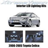 XtremeVision Interior LED for Toyota Celica 2000-2005 (4 Pieces) Cool White Inte