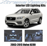 Xtremevision Interior LED for Volvo XC90 2003-2015 (14 Pieces) Cool White Interior LED Kit + Installation Tool