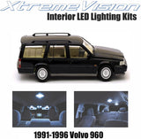 XtremeVision Interior LED for Volvo 960 1991-1996 (10 Pieces) Cool White Interior LED Kit + Installation Tool