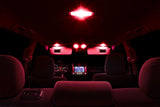 XtremeVision Interior LED for Subaru WRX STI 2004-2015 (10 Pieces) Red Interior