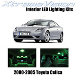 XtremeVision Interior LED for Toyota Celica 2000-2005 (4 Pieces) Green Interior