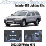 XtremeVision Interior LED for Volvo XC70 2002-2007 (12 Pieces) Cool White Interior LED Kit + Installation Tool