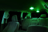 XtremeVision Interior LED for Toyota Camry 2007-2011 (12 Pieces) Green Interior