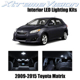 XtremeVision Interior LED for Toyota Matrix 2009-2015 (6 Pieces) Pure White Inte