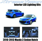 XtremeVision Interior LED for Mazda 3 MS3 2010-2013 Sedan Hatch (7 pcs)