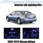 XtremeVision Interior LED for Nissan Altima Sedan 2007-2012 (10 pcs)
