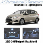 XtremeVision Interior LED for Ford C-Max Hybrid 2013-2017 (16 Pieces) Cool White Interior LED Kit + Installation Tool