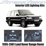 Xtremevision Interior LED for Land Rover Range Rover 1995-2001 (18 Pieces) Cool White Interior LED Kit + Installation Tool