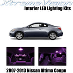XtremeVision Interior LED for Nissan Altima Coupe 2 Door 2007-2013 (15 pcs)