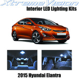 XtremeVision Interior LED for Hyundai Elantra Sedan 2015+ (8 pcs)