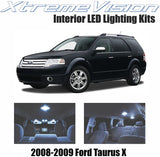 XtremeVision Interior LED for Ford Taurus X 2008-2009 (8 Pieces) Cool White Interior LED Kit + Installation Tool