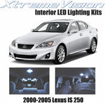 Xtremevision Interior LED for Lexus is 250 2000-2005 (6 Pieces)