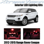 XtremeVision Interior LED for Land Rover Range Rover Evoque SUV 2012-2015 (9 pcs)