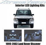 Xtremevision Interior LED for Land Rover Discover 1999-2003 (18 Pieces) Cool White Interior LED Kit + Installation Tool