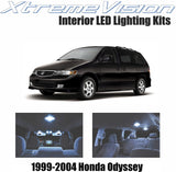 XtremeVision Interior LED for Honda Odyssey 1999-2004 (7 Pieces) Cool White Interior LED Kit + Installation Tool