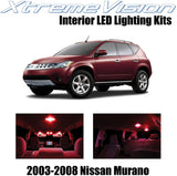 XtremeVision Interior LED for Nissan Murano 2003-2008 (9 pcs)