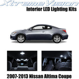 XtremeVision Interior LED for Nissan Altima Coupe 2 Door 2007-2013 (15 pcs)