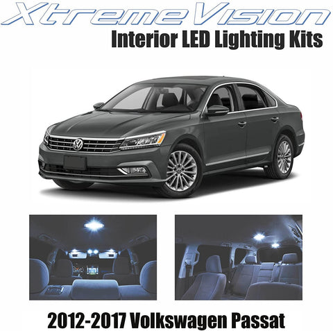 Xtremevision Interior LED for Volkswagen Passat 2012-2017 (13 Pieces)