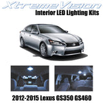 XtremeVision Interior LED for Lexus GS350 GS460 350 460 2012-2015 (7 pcs)