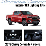 XtremeVision Interior LED for Chevy Colorado 4DR 2015 (13 pcs)